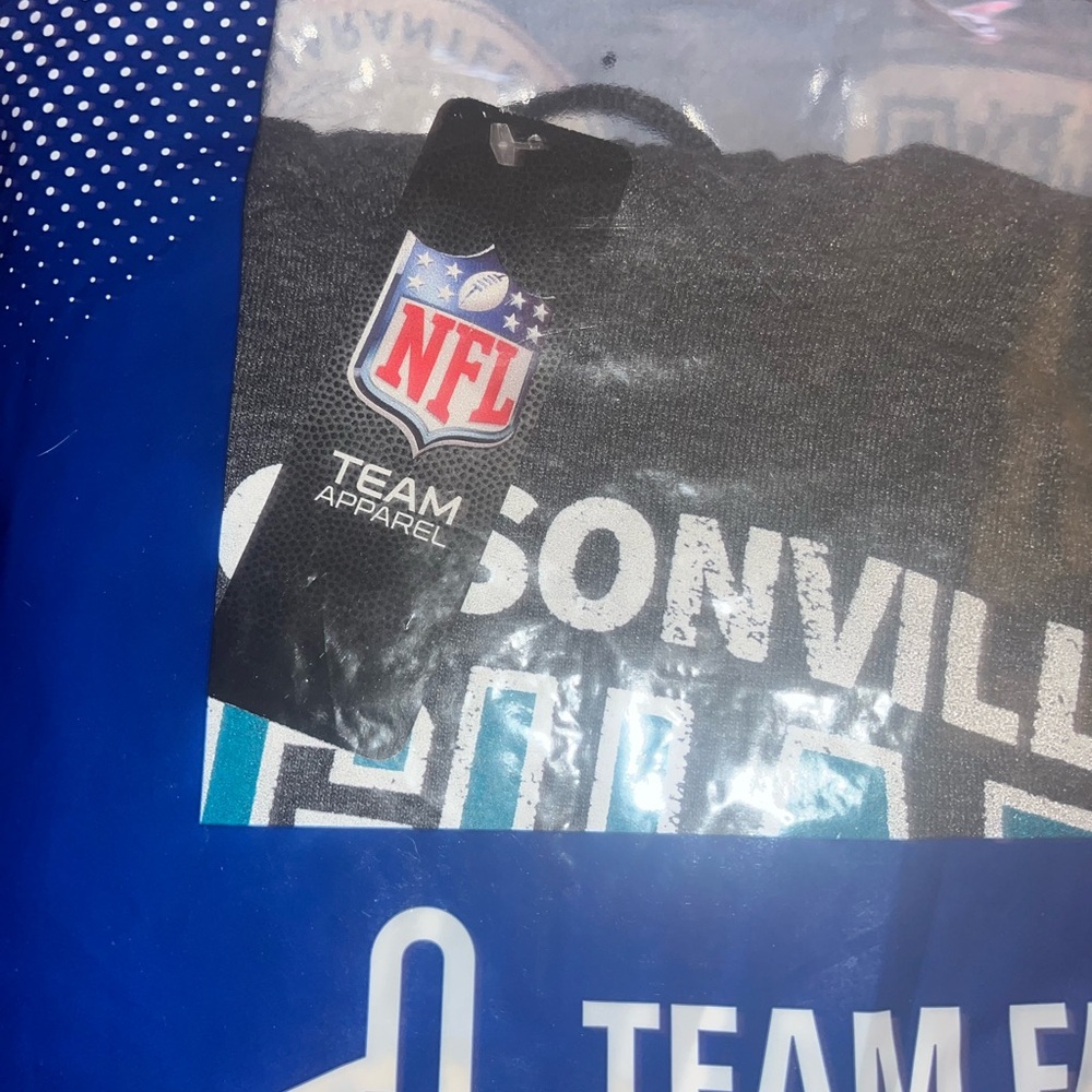 Jacksonville Jaguars NFL Team Apparel Gray Hoodie